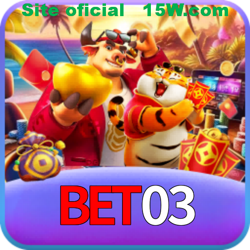 Imagem promocional da Bet03 mostrando a plataforma e suas vantagens